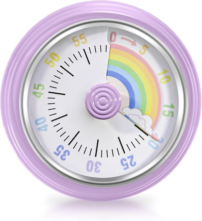 Teeloray Visual Timer for Kids Rainbow Kitchen Timer by Teeloray