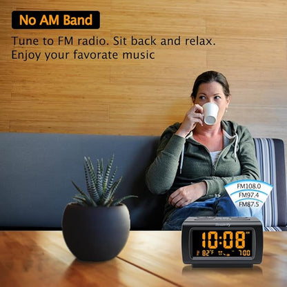 DreamSky Alarm Clock Radios for Bedrooms - Image 3