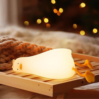AVACOM Squishy Night Light, Lying Flat Duck Night Light, Travel Nightlight by AVACOM