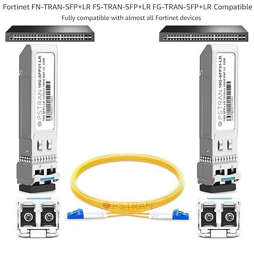OPSTRAN 10GBASE-LR SFP+ Optical Transceiver Module, Duplex LC SMF, 10 Pack - Image 4