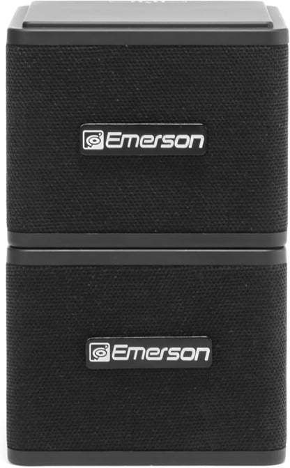 Emerson EAS-3006-BK Sound Blox – Wireless Magnetic Stackable Bluetooth Speakers - Image 2