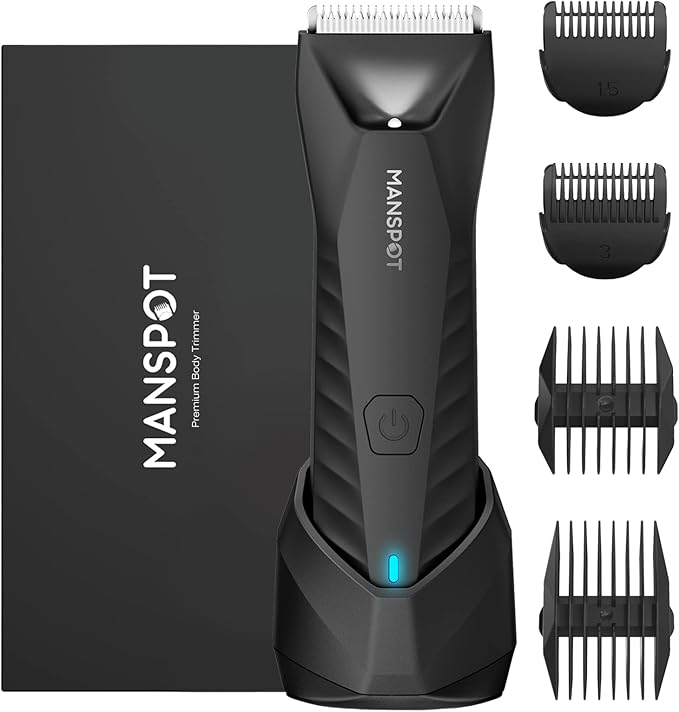 MANSPOT Manscape Body & Pubic Hair Trimmer by MANSPOT