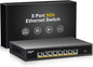 8 Port 5G Ethernet Switch Unmanaged, by NICGIGA
