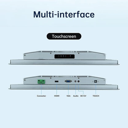 21.5-Inch Industrial Touch Screen Monitor, Ratio 16:9 Embedded PCAP Touchscreen - Image 6