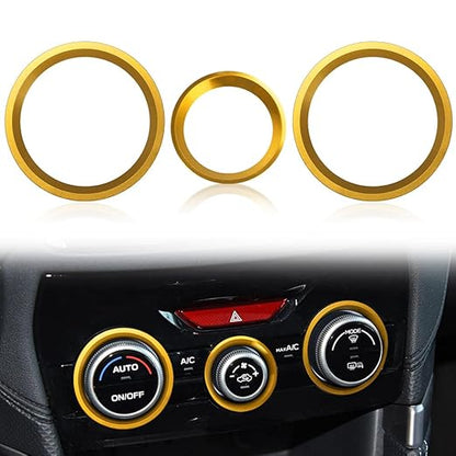 Auovo AC Climate Control Knob Outer Ring Covers Accessories by Auovo