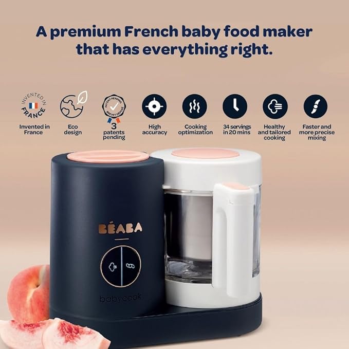 BEABA Babycook Neo Baby Food Maker | Non-Toxic Glass & Stainless Steel | - Image 2