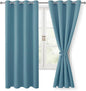 Hiasan Blackout Curtains for Bedroom, 52 x 63 Inches Length by Hiasan