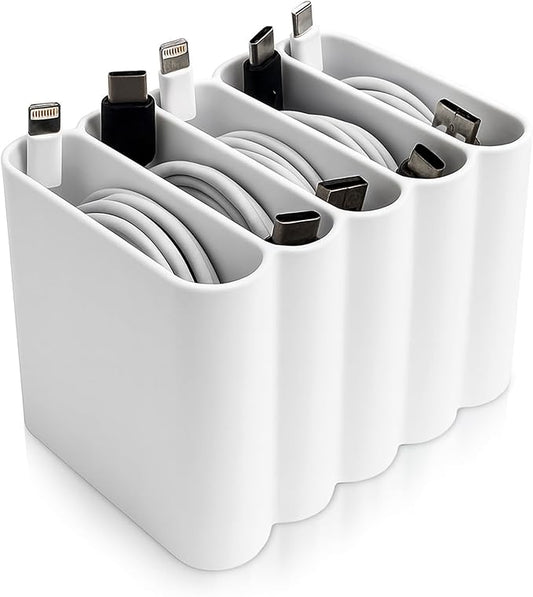 Cable Management Organizer Cord Management, Durable Plastic Connectable Cable by Unknown