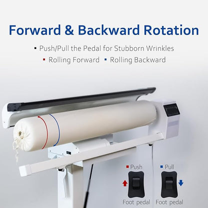 Rotary Roller Steam Press Iron, automatic ironing machine， Continuous Steam - Image 5