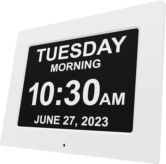 【New 2025】 Dementia Clock Large Clock by AmericanLifetime