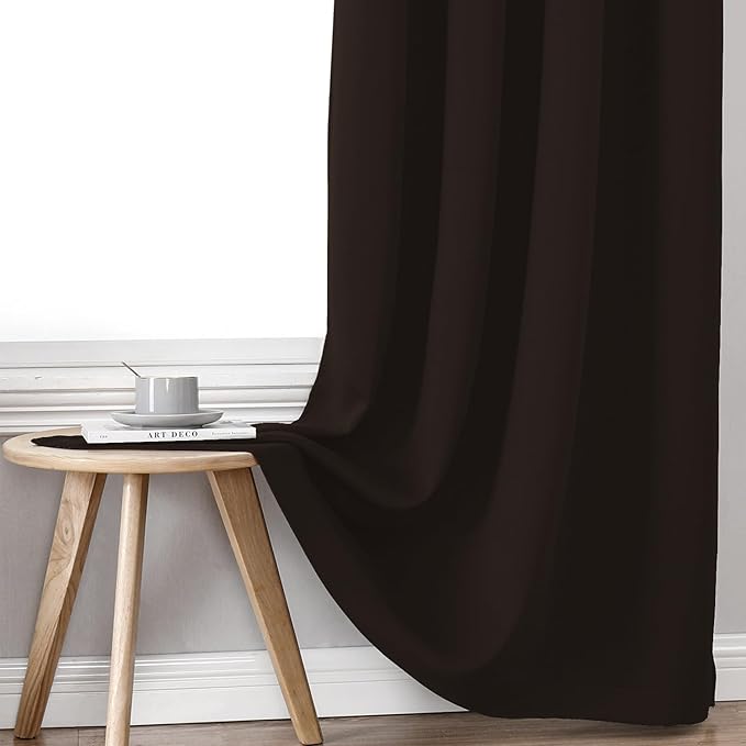 ChrisDowa 100% Blackout Curtains 90 inch Long - Image 7