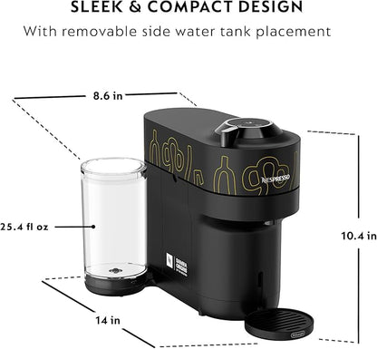 Nespresso Vertuo Pop+ Coffee and Espresso Maker by De'Longhi, Samra Origins by - Image 4