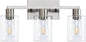 SOPEAS 3-Light Vanity Lights, Brushed Nickel Vanity Light, by SOPEASGlobalperspective