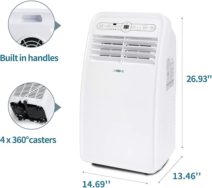 Uhome Portable Air Conditioner, 8000 BTU Compact AC Unit - Image 7