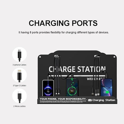 Wall Mounted Cell Phone Charging Station Mobile Phone Charging Station | Fast - Image 6