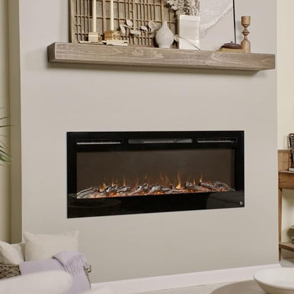 Touchstone Smart Electric Fireplace-The Sideline 50" Wide-in Wall Recessed - Image 2
