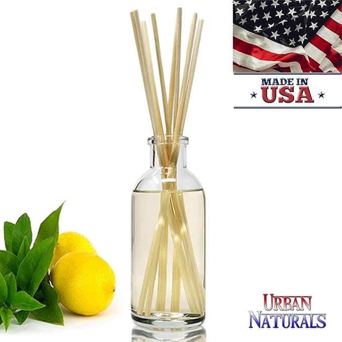 Urban Naturals Lemon Verbena Reed Diffuser Set - Image 3