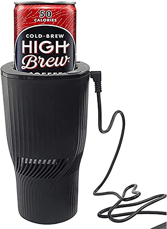 Car Cup Holder 2-in-1 Coffee Warmer Drink Cooler Smart Car Tumbler Holder Gift by PALTIER