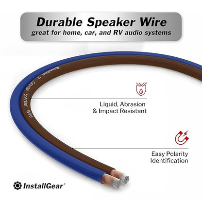 InstallGear 14 Gauge Speaker Wire Cable, 14 AWG Speaker Wire Cable, True Spec - Image 7
