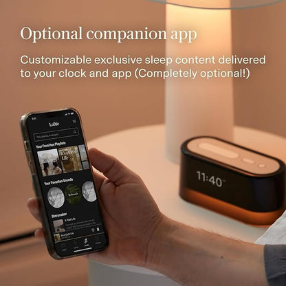 Loftie Alarm Clock with Sound Machine –Smart Alarm Clock w/Light, Night Light - Image 4