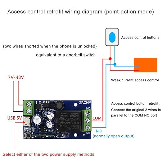 Ewelink WiFi Wireless Smart Relay Module USB 5v 1 Channel Inching Selflock - Image 8