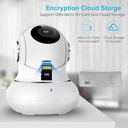 litokam 360 Cameras for Home Security 2K, 2 Pack Indoor Security Camera for - Image 8