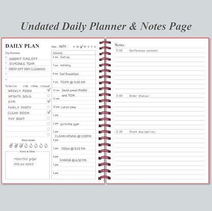 Daily Planner Undated - Image 3