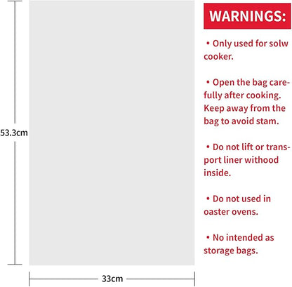 ECOOPTS Slow Cooker Liners, Disposable Cooking Bags Suitable - Image 3