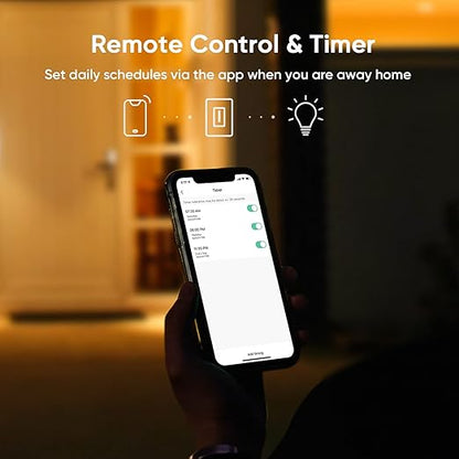 TREATLIFE 3 Way Smart Dimmer Switch 2 Pack, 2 Master 3 Way Dimmable Light - Image 8