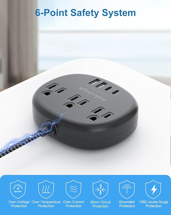 Short Extension Cord Black - Image 7