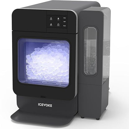 Nugget Ice Maker Countertop, Pebble Ice Maker by ICEVOKE