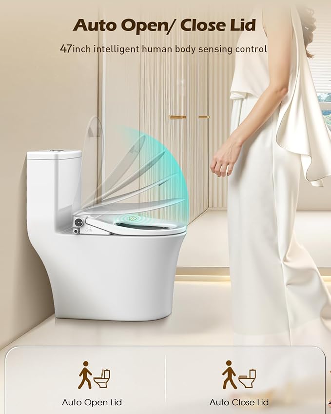 iliD Smart Max Bidet Toilet Seat, Electric Elongated Ecoseat - Image 2