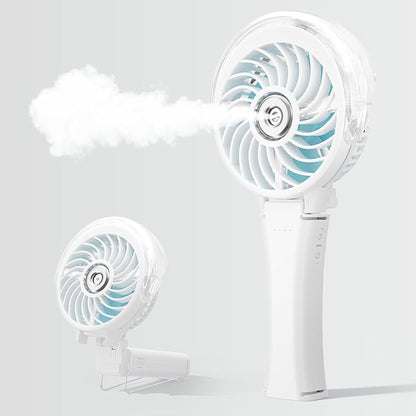 HandFan Upgraded Portable Misting Fan, Two Button Easy Operation, Handheld by HandFan