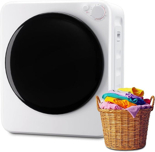 1.5 Cu.Ft Portable Clothes Dryer, 800W Fast Drying Front Load Laundry Dryer by Stopsad