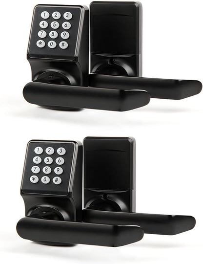Keypad Door Lock with Handle, Digital Door Lock with Keypad Set, Keyless Entry by CielsaDawn-Securityguard