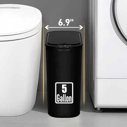 TIPGO 5 Gallon Motion Senor Bathroom Trash Can - Image 6