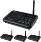 Wuloo Intercoms Wireless for Home 1 Mile Range 22 Channel 100 Digital Code by Wuloo