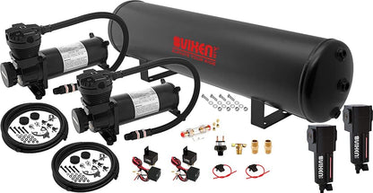 vixen air 12v air suspension kit with 200 shown in use