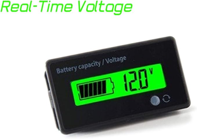 12V-48V Battery Meter, Voltage Indicator, Lead-Acid & Lithium Ion Battery - Image 5
