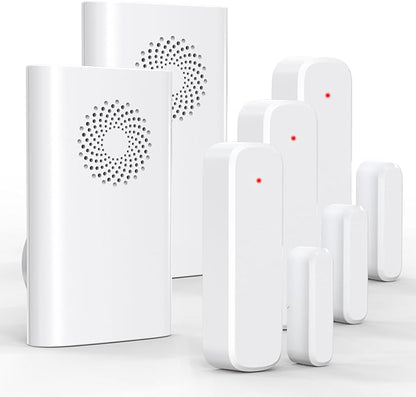Wireless Door Sensor Chime, Door Open Alarm When Entry Business/Office/Store by AMHEY