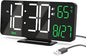 KOSUMOSU Digital Clock for Bedroom, 6.7in Black Alarm Clocks for Bedrooms by KOSUMOSUTECHNOLOGY