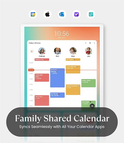 Cozyla Mate Calendar+ 2: 32" Digital Calendar Wall Touch Screen Chore Chart - Image 3