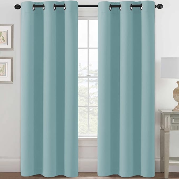 H.VERSAILTEX Blackout Curtains for Bedroom Thermal Insulated Room Darkening by HVERSAILTEX