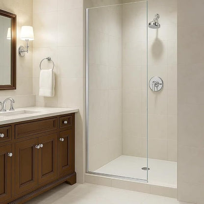 Fixed Glass Shower Panel for Bathroom - Image 2