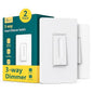 TREATLIFE 3 Way Smart Dimmer Switch 2 Pack, 2 Master 3 Way Dimmable Light by TREATLIFE
