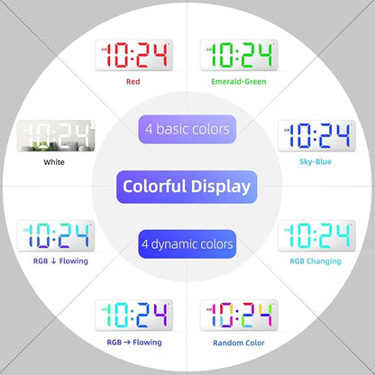 XUANZIT LED Digital Wall Clock - Image 2
