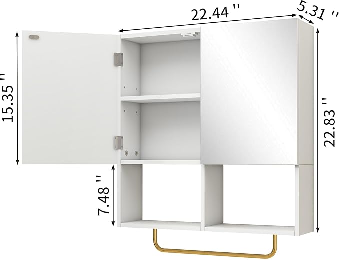 Wall Mounted Storage Cabinet - Image 2