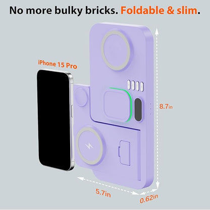 Dual Phone Magnetic Wireless Charging Station - Image 6