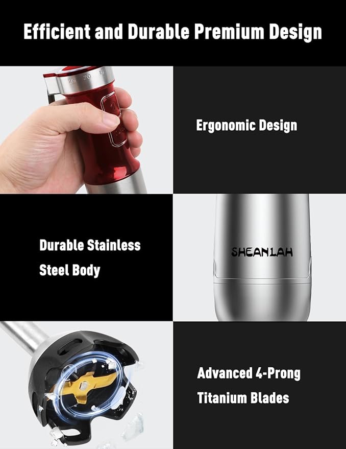 Powerful Immersion Blender handheld, 2025 New Update Hand Blender, - Image 7