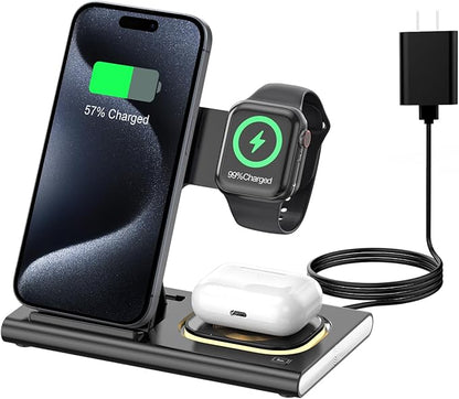 3 in 1 Charging Station for iPhone 17 by Aresh